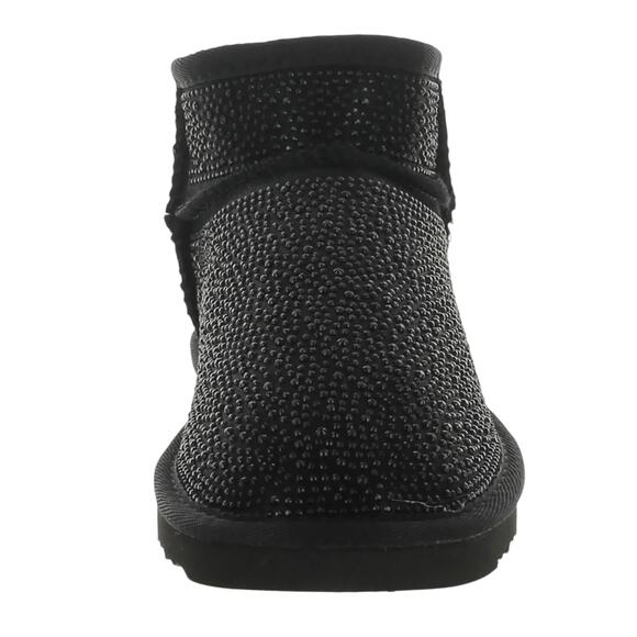 INC Women's Ariee Mini Cold Weather Booties Black Size 6 - Picture 3 of 4